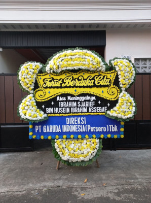 Papan Bunga Duka di Pamoyanan